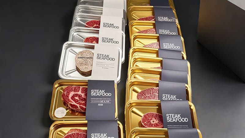Use Disposable Foil Trays for Raw Meat Packaging
