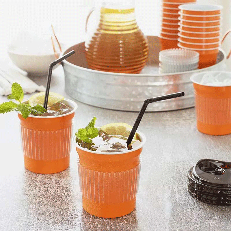 500ml Aluminum Party Cup – Insulated for Hot & Cold Drinks