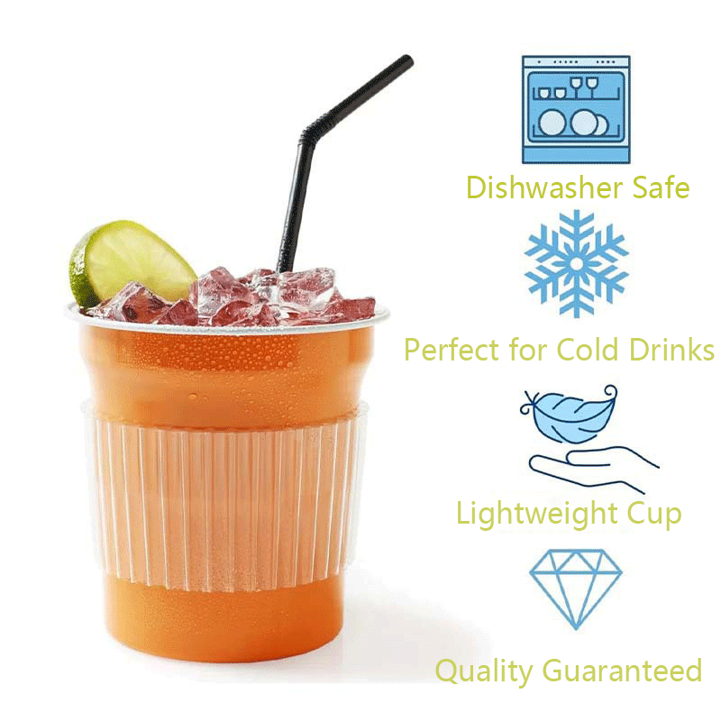 500ml Aluminum Party Cup – Insulated for Hot & Cold Drinks