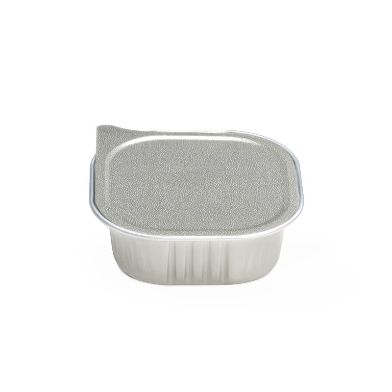 Small Aluminum Foil Container with Lid – 50ml Capacity