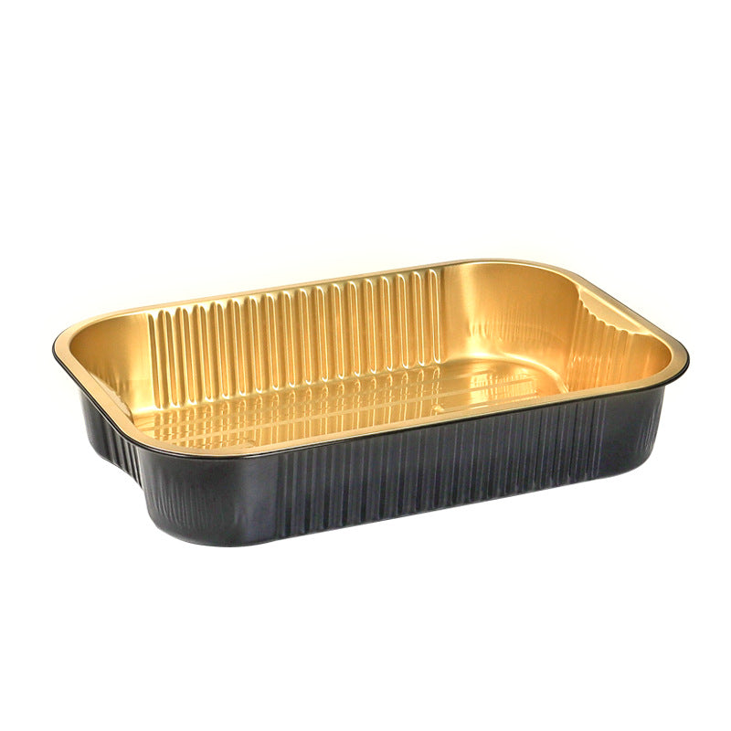 3500ml Rectangular Aluminum Foil Container – Large Capacity Food Tray