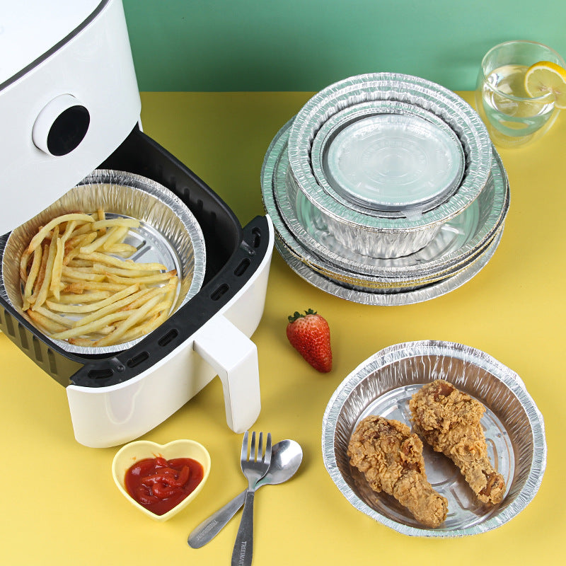 Round Aluminum Foil Container – Deep Disposable Pan