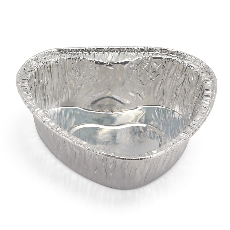 Heart Shaped Aluminum Foil Container – 100ml