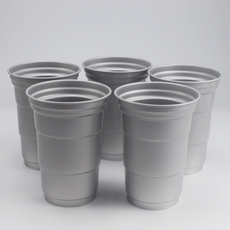 450ml & 600ml Premium Aluminum Drinking Cups – Insulated, Eco-Friendly