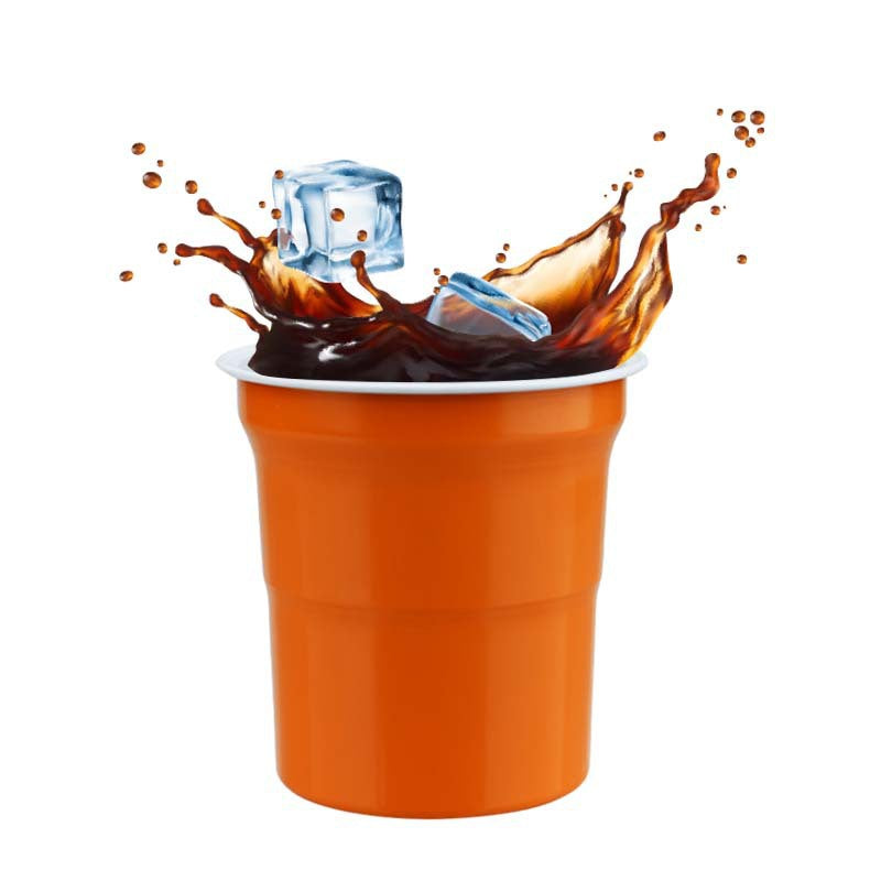 500ml Aluminum Party Cup – Insulated for Hot & Cold Drinks