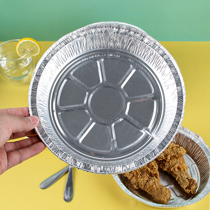 Round Aluminum Foil Container – Deep Disposable Pan