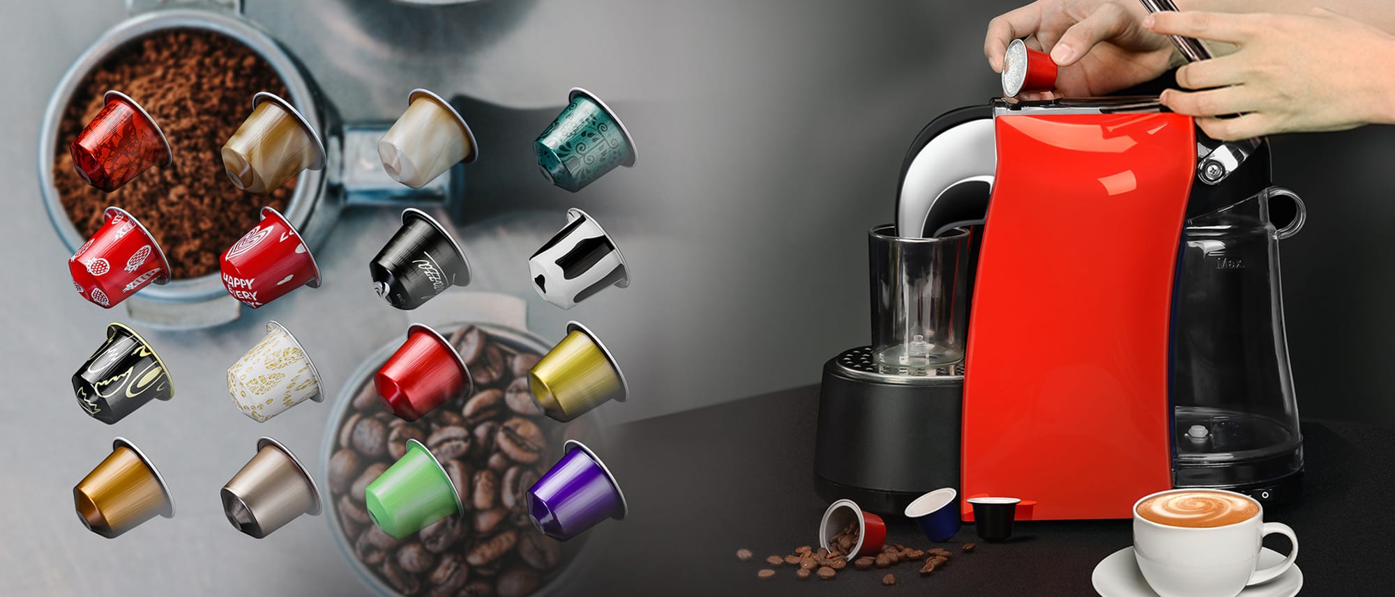 Empty Coffee Capsule